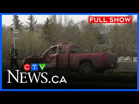 LRT train collides with truck | CTV News Edmonton at 11:30 for March 18, 2026
