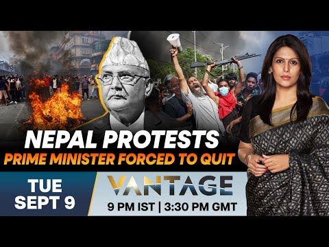 LIVE: Nepal's Gen Z Protesters Thrash Ministers and Set Parliament on Fire|Vantage with Palki Sharma