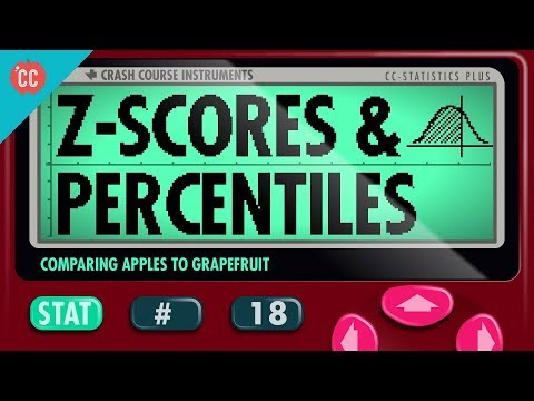 Z-Scores and Percentiles: Crash Course Statistics #18
