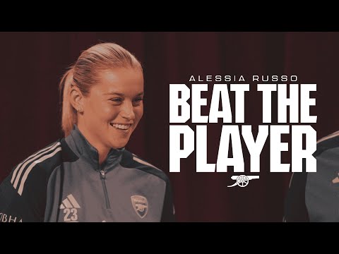 Alessia Russo takes on three Arsenal supporters in Beat the Player 🔴⚪️