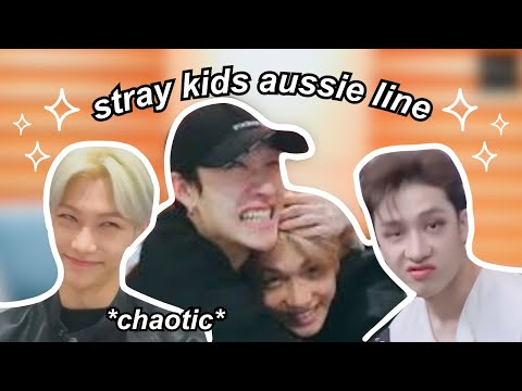 Stray Kids Aussie Line But It’s Just Pure Chaos