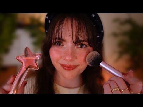 ASMR Pampering Session for Relaxation 🫧 🕯️ (skincare, makeup, personal attention)