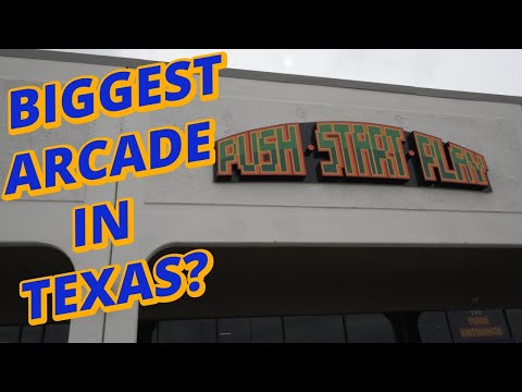 Push Start Play Arcade is TEXAS SIZED!!!