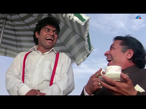 जॉनी लीवर भूले चाय पत्ती डालना | Shah Rukh Khan, Kajol, Shipa Shetty | Baazigar