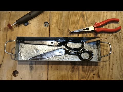 Solingen Scissors Restoration - Meticulous Work
