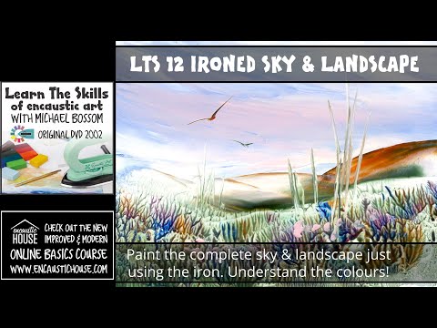 LEARN THE SKILLS  12 : A COMPLETE IRON PAINTED SKY AND LANDSCAPE           with Michael Bossom