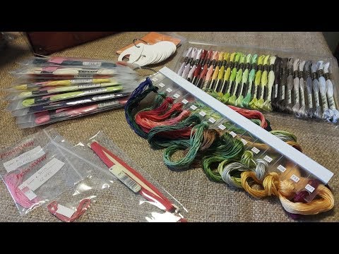 Annie's Keepers организация процесса вышивки и хранение мулине/вышивка