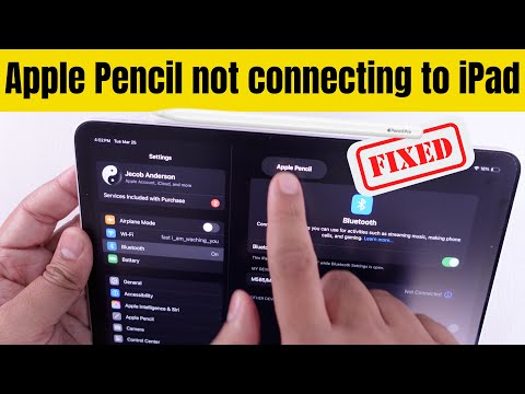 Apple Pencil not Connecting to iPad (Fixed 2025)