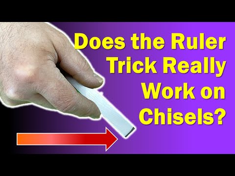 Back Bevel Chisel Trick - Does it really work?