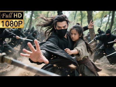 【最新功夫电影】💥驚險刺殺！蒙面大師救小乞丐一命，原來乞丐是公主！|#chinesedrama #kungfu