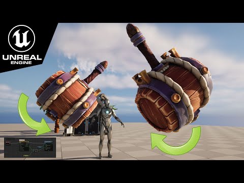 unreal engine ROTATE OBJECTS With BLUEPRINTS! |  rotation order