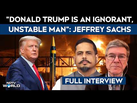 Jeffrey Sachs Interview | Sachs Warns Of Global Breakdown, Slams Trump, Bibi: "Dangerous Moment”