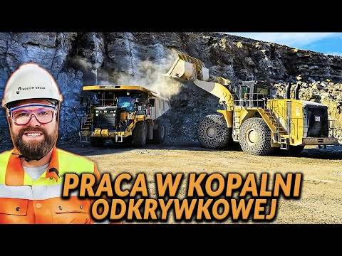 JAK WYGLĄDA PRACA W KOPALNI ODKRYWKOWEJ? Zobacz cały proces wydobycia ciężkim sprzętem | DO ROBOTY