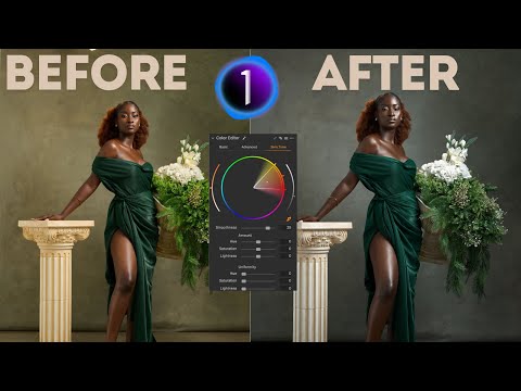 How to get Rich Dark Skintones in Capture One || Edit with me