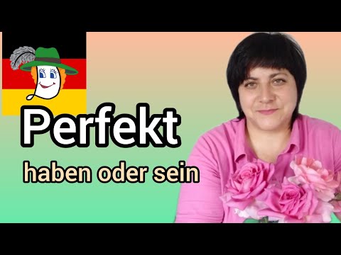 Урок 27.  Perfekt: haben oder sein? Минулий час.