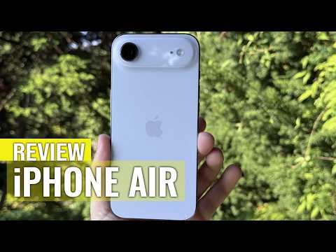 iPhone Air Review: Thin, Stylish, and Sleekly Powerful
