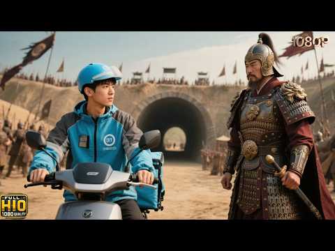 A delivery guy time-travels, becomes a general after smashing a bandit with his electric bicycle!