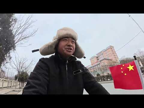 被兰州的雪景美哭了！骑行新疆，到达兰州#骑行新疆 #我的骑行日记 #我的日常vlog #一个人旅行 #春天的第一场雪