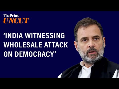 'A wholesale attack on democracy in India’— Rahul Gandhi’s interaction at EIA University, Colombia