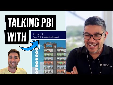 Talking with Adrian Liu about his Power BI Journey and THE MOST beautiful Power BI resume I've seen