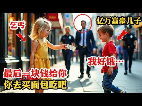5歲乞丐女孩將自己最後的錢給陌生男孩買食物 竟不知他是億萬富豪的兒子 隨後發生的事令人震驚不已