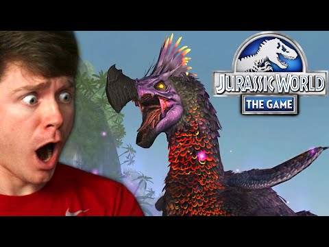 NEW DINOSAUR BOSS FIGHT in JURASSIC WORLD THE GAME