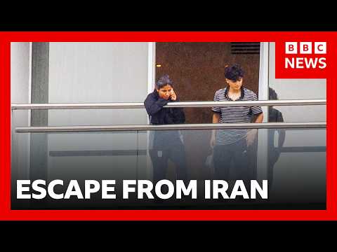 Inside the secret hotel escape of Iran’s footballers in Australia | BBC News