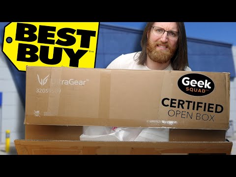 Best Buy Said This $700 Open Box Gaming Monitor Was "Mint Condition"...