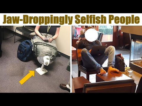 Deeply Infuriating Photos Of Jaw-Droppingly Selfish, Entitled People