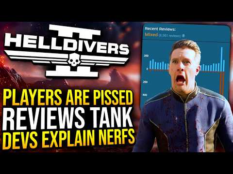 Helldivers 2 - Devs Explain Nerfs, Reviews Tank, Player Backlash, and More!