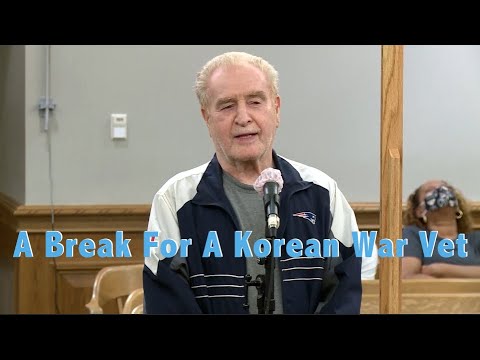 A Break For A Korean War Vet