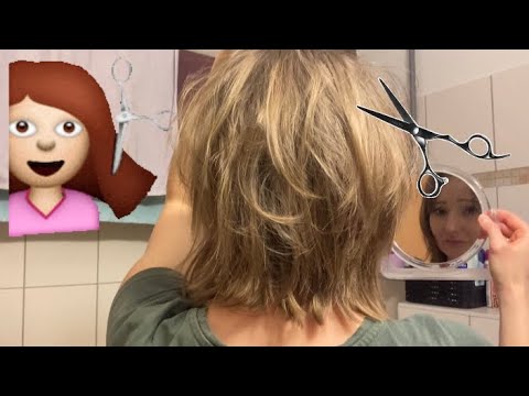 How to cut your own hair # Layered Bob
