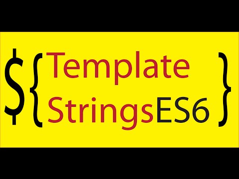 javascript tagged template strings in ES6 (new string functions tutorial )