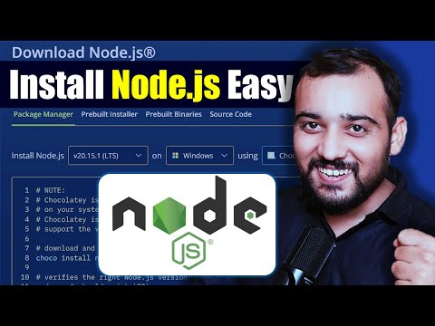 How to install Node.js in Windows 10/11 | Download & Run Node.js in VS Code in Easy Steps 🚀