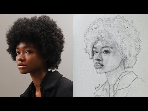 Unbelievable Ease and Beauty: Master the Art of Face Drawing with This Technique