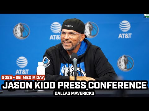 Jason Kidd Says Kyrie NOT Ahead of Schedule at Mavs Media Day