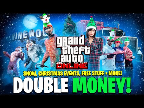 CHRISTMAS UPDATE 2025 - Events Guide, Free Stuff & Double Money | GTA Online Weekly Update