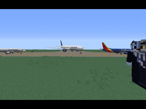Mineraft Airplane mod SHOWCASE! (With download tutorial!)