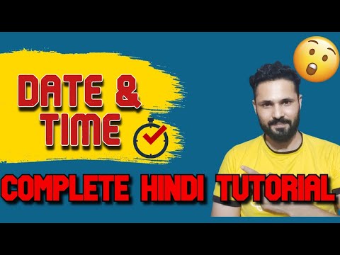 JavaScript date and time in Hindi | Advance JavaScript tutorial in Hindi
