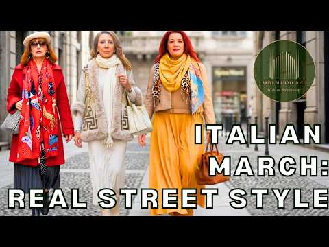 MARCH 2026 MILAN STREET STYLE: Spring Fashion Trends | How To Look Elegant Like Italians