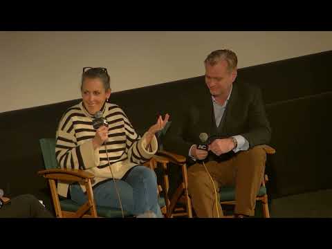 Oppenheimer FYC Panel | Christopher Nolan & Emma Thomas (moderated by Alejandro G. Iñárritu)