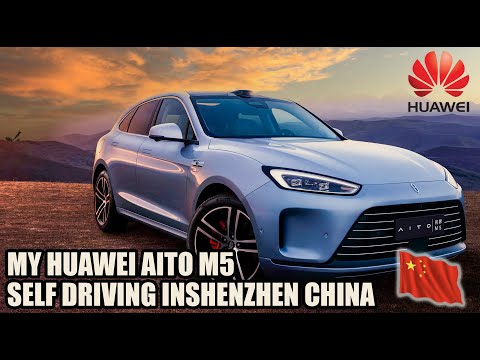 Huawei AITO M5 Auto Self Driving in Shenzhen China