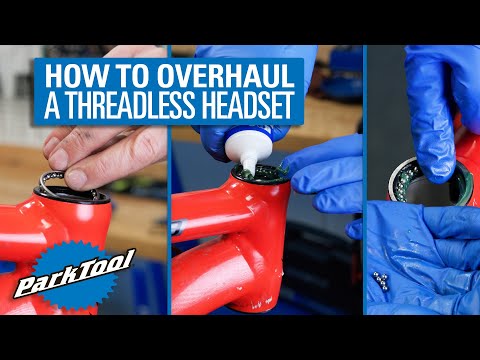 How to Overhaul a Threadless Headset