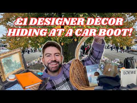 Autumn Car Boot Treasure Hunt 🍂 | Anthropologie, Zara Home & Cosy Finds!