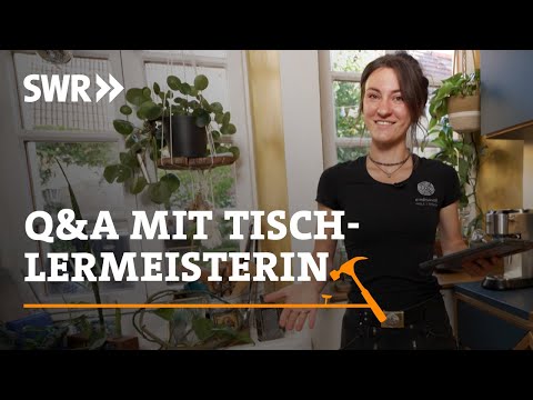 How to become a carpenter: Q&A about training, journeyman's and master's pieces | SWR Handwerkskunst