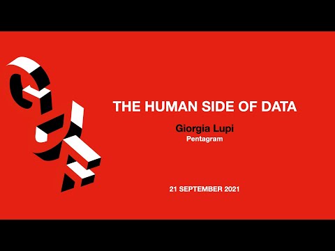 GDF21  - The Human Side of Data - Keynote by Giorgia Lupi, Pentagram