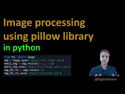 18 - Image processing using pillow in Python