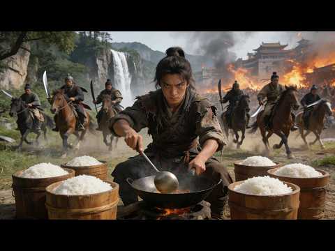 英语: Young general with only 30 cooks forces back a million enemy troops!