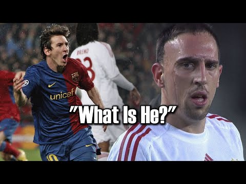 The day Prime Messi BATTERED Bayern and Ribéry