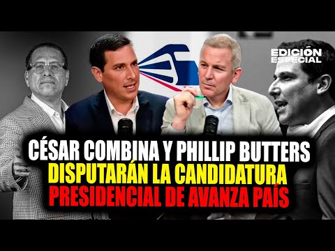 Elecciones 2026: César Combina anuncia su precandidatura y enfrenta a Phillip Butters.